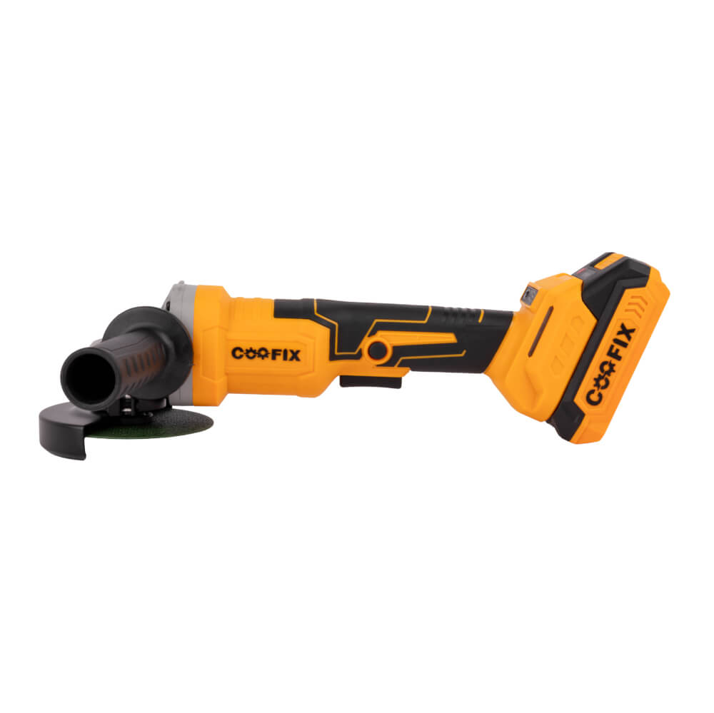 เครื่องเจียรไร้สาย (พร้อมแบตเตอรี่) COOFIX รุ่น CF-CAG005 4 นิ้ว แบตเตอรี่ 4.0AH